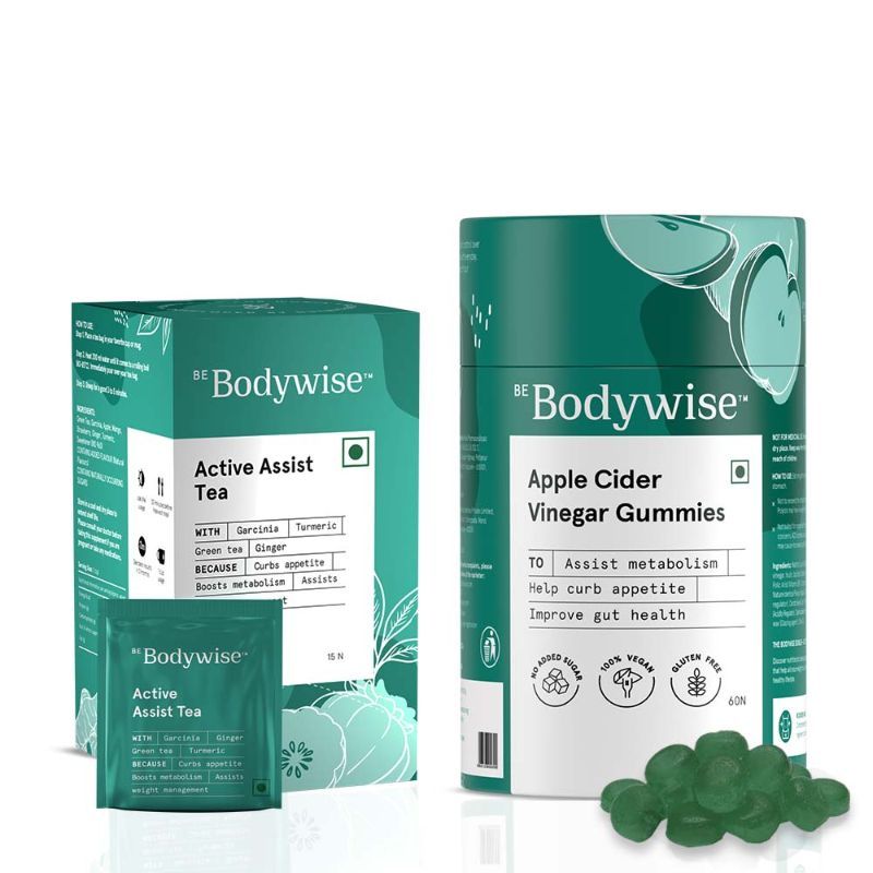 Be Bodywise Weight Management Pack (apple Cider Vinegar Gummies & Green